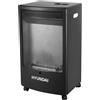 hyundai Stufa a gas portatile Hyundai fiamma blu accensione elettronica 4,2kW nero