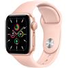 Apple Watch SE Cell Gold 44mm Pink Silicon Band, Eccellente - Ricondizionato