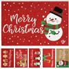Olivo Tappeti OLIVO.shop Zerbino Natale Ingresso, 40x60 cm CHRISTMAS ZERBINO (3 SNOWMAN) | Tappeto Natalizio in Cocco Naturale, Ingresso Casa, ufficio, regalo Natale, Diverse Fantasie Simpatiche, Antiscivolo Drenante