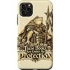Fantasy Bookish Realm Custodia per iPhone 11 Pro Max Fantasy Frog Guardian per gli amanti del libro e i lettori