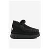 Mou Bounce Welt Sneaker Suede da donna in nero
