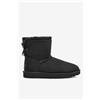 UGG Mini Bailey Bow II stivale nero donna con fiocco
