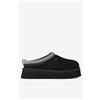 UGG Pantofola Tazz Plateau Donna in pelle scamosciata nera