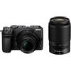 Nikon Z30 + Z DX 16-50+50-250 VR fotocamera Mirrorless DX con SD, Nital | CMOS 20.9 MP, LCD angolazione variabile, video fino a 125min in 4K, Lexar SD 64 GB inclusa, 6 anni garanzia Nital