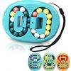 EACHHAHA Fagiolo Magico Fronte Retro IQ Gioco Giocattolo Anti-Stress per Adulti Giochi di Riflessione Puzzle Regalo di Compleanno per Bambini 3 4 5 Anni (Blu)
