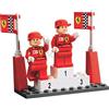 Lego Racers 8389 - M. Schumacher e R. Barrichello sul podio