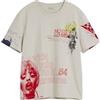 Desigual TS_Colors Racing T-Shirt Uomo (Pacco da 1)