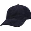 Lipodo Cappellino in velluto tinta unita classico da donna/uomo, in cotone da baseball con visiera, fodera, chiusura con , primavera, estate, autunno, inverno
