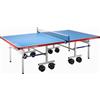 JOOLA Tavolo da ping pong da esterno Aluterna - Tavolo da ping pong professionale in alluminio 6 MM - Superficie resistente alle intemperie - Telaio di base pieghevole