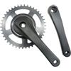 Vootnifig Set di pedivelle quadrate coniche da 170 mm per biciclette pieghevoli | Costruzione in lega resistente, peso ridotto, maggiore efficienza, lunghezza 170 mm, resistente