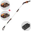 Worx WG349E - Potatore a batteria su asta telescopica 2Ah da 20V + batteria 20V 2Ah in omaggio!