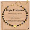 CheersLife Bracciale Donna Bracciale Pietre Naturali Donna | Braccialetti Amicizia Regalo Amica Donne Regalo Compleanno Laurea Natale per Amica Sorella Figlia