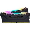 Corsair Ram DIMM DDR4 32GB Corsair Vengeance Rgb Pro 2 x 16 GB Nero [SACRR4G32VRGB03]
