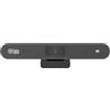 Laia - Webcam 4K AI, European company, con lente grandangolare, auto-inquadratura, USB e 2 microfoni integrati, ideale per videoconferenze in sale piccole o medie.