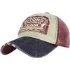 Tuopuda Cappellino Baseball Vintage Unisex Snapback Pianura di Hip-Hop del Berretto da Baseball Cotone Moto Tappo