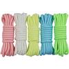UOOOM 10 Pezzi Kit per bracciali Paracord Corda da Paracadute Corda per Sopravvivenza Corda Set Fai da Te da intrecciare a Mano