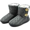 ONCAI Pantofole Da Donna Calde Pantofole In Tessuto a Maglia Comode Pantofole Antiscivolo Fashion