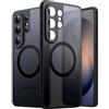 JETech Cover Magnetica Opaca per Samsung Galaxy S26 Ultra, Nero | Compatibile con MagSafe, Protezione della Fotocamera, Retro Traslucido, Custodia Protezione Antiurto