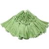 Makhry 100pcs 13cm / 5 Pollici Segnalibro Filo di Seta Nappe con Anello da 2 Pollici e Piccolo Nodo Cinese per Fare Gioielli, Souvenir, Segnalibri, Artigianato fai-da-te.(Erba Verde)