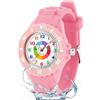 OSDUE Orologio Bambini,Orologio Educativo per Bambini,orologios resistente all'acqua da 30 metri,Quadrante Multicolore con Scale Chiare,Orologios per Ragazzi e Ragazze,Facile da Leggere e Imparare
