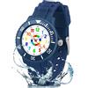 DTKID Ragazzi Ragazze Orologio Analogico per Bambini di Età 5-16 Anni | Orologio Analogico per Bambini, Retroilluminato, Impermeabile, Adatto per l'Apprendimento e il Movimento dei Bambini