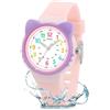 DTKID Ragazzi Ragazze Orologio Analogico per Bambini di Età 5-16 Anni | Orologio Analogico per Bambini, Retroilluminato, Impermeabile, Adatto per l'Apprendimento e il Movimento dei Bambini