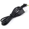 YSJJZRL 1M Dritto/90 gradi DC 4.0x1.7mm a USB Cavo di Alimentazione per Router, Luce LED, Altoparlante e Altro (4,0 * 1,7 mm 90 gradi-nero)