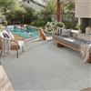 PureCozy Tappeto da Esterno Salotto 300x400cm Grigio | Lavabile, Antiscivolo, Tapette, Tappeti, Juta, Simil Carpet, Camera da Letto, Ufficio, Giardino, Balcone