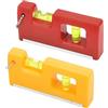 Rtinle 2Pcs Livella tascabile, Mini Livella a Bolla Magnetica in Alluminio, 10 cm, Livella a Bolla Misurazione Orizzontale/Verticale, per allineamento preciso