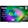 Haier 36200162 S80G Series Smart TV QLED 75'' 4K Google TV HDR10+ Dolby Audio HDMI 2.1 x4 colore Nero
