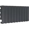 PRODIGE Termosifone in alluminio 10 elementi interasse 350 mm PRODIGE MODERN ardesia/slate-grey