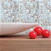 STON Piastrella Mosaico in madreperla beige satinato L 29.4 x L 29.4cm x Sp. 2.5 mm, 22 pezzi