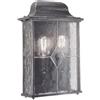 ELSTEAD Applique classico chic da esterno WX7 nero IP23 2xE27 ELSTEAD