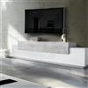 Leroy Merlin Mobile per TV coro L 240 x H 51.5 x P 45 cm grigio