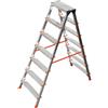 FACAL Scala FACAL filo in alluminio 7 gradini portata massima 150 kg EN 131 per lavori fino a 3.2 m