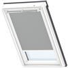 VELUX Tenda per finestra da tetto oscurante, manuale VELUX DKL CK04 0705SWL L 76 x H 10.6 cm grigio / argento