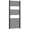 Leroy Merlin Termoarredo bagno 120x60 cm interasse 550 mm nero serie Opera