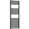 Leroy Merlin Termoarredo bagno 150x60 cm interasse 550 mm nero serie Opera