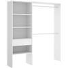 RIMOBEL Kit cabina armadio SUIT in truciolare 160 x 187 x 40 cm bianco