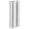 EQUATION Termosifone in acciaio tubolare 4 colonne 7 elementi interasse 8350 mm EQUATION Comby Bianco