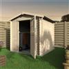 DECOR ET JARDIN Casetta da giardino in legno naturale 2 x 2.5 m, superficie esterna 4.37 m² e spessore parete 19 mm, senza pavimento porta ad anta singola, DECOR ET JARDIN Haya