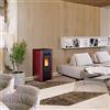 LVZ Stufa a pellet ventilata LVZ Karin 8.1 KW bordeaux
