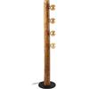 SPOT-LIGHT Lampada da terra Lampada da terra BT63544451 in legno in legno, H 115 cm, E27 4xMAX22W SPOT-LIGHT