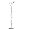 Leroy Merlin Lampada da terra PIANTANA SHARON TRE LUCI CON CRISTALLI in ferro, H 195 cm, 3x