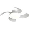 MANTRA Ventilatore da soffitto LED Aloha ii con pale retrattili, struttura bianco ø 83 cm con telecomando MANTRA