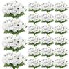 VEVOR Rose Artificiali Bianche 500 Pezzi con Steli in Seta, Fiori Finti, Fiori Artificiali Realistici per Vasi, Centrotavola, Matrimoni, Feste, Bouquet, Decorazioni Casa e Composizioni Fai da Te