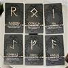 RuneCraftix Carte Rune Elder Futhark 25 pz 10,3x6 cm - Oracolo Divinazione Meditazione