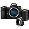 Nikon Z6 II + NIKKOR Z 24-70mm f/4.0 S + adattatore FTZ II
