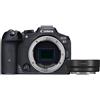 Canon EOS R7 corpo + adattatore baionetta EF a RF