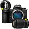 Nikon Z6 II + NIKKOR Z 24-200mm f/4.0-6.3 S + FTZ II adattatore